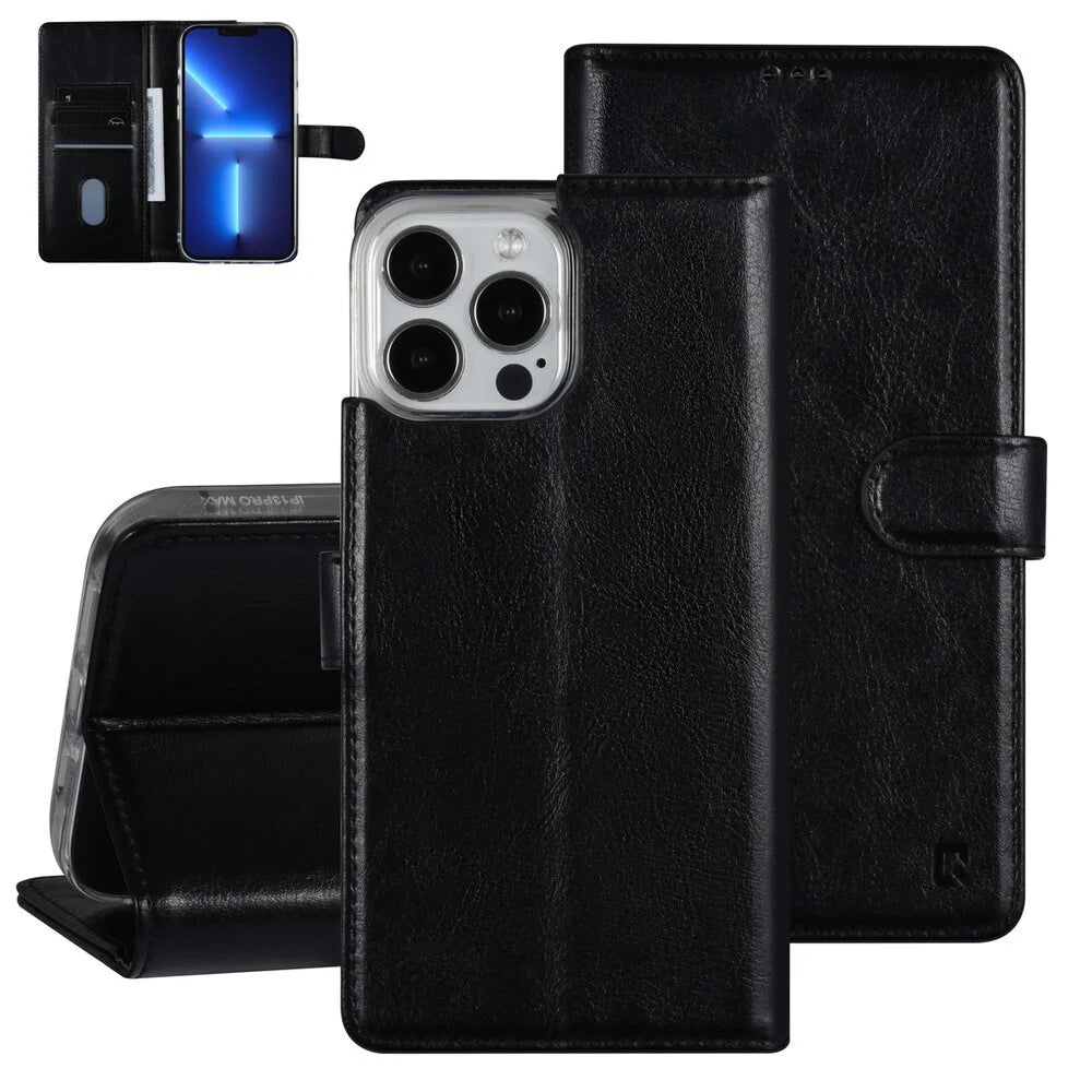 UNIQ iPhone 13 Pro Max Plånboksfodral - Svart
