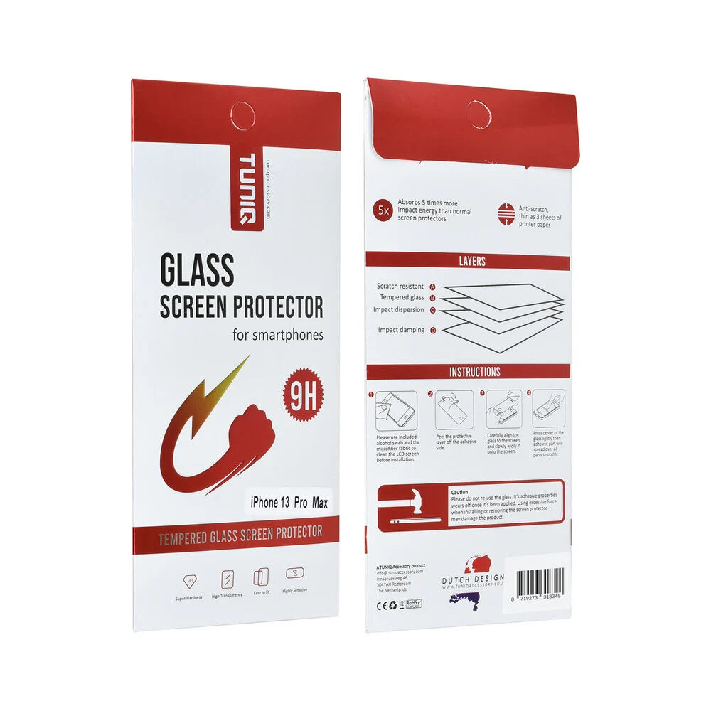 iPhone 13 Pro Max Skärmskydd - Härdat Glas UNIQ