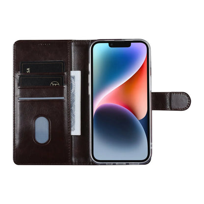 UNIQ iPhone 14 Plånboksfodral - Mörkbrun