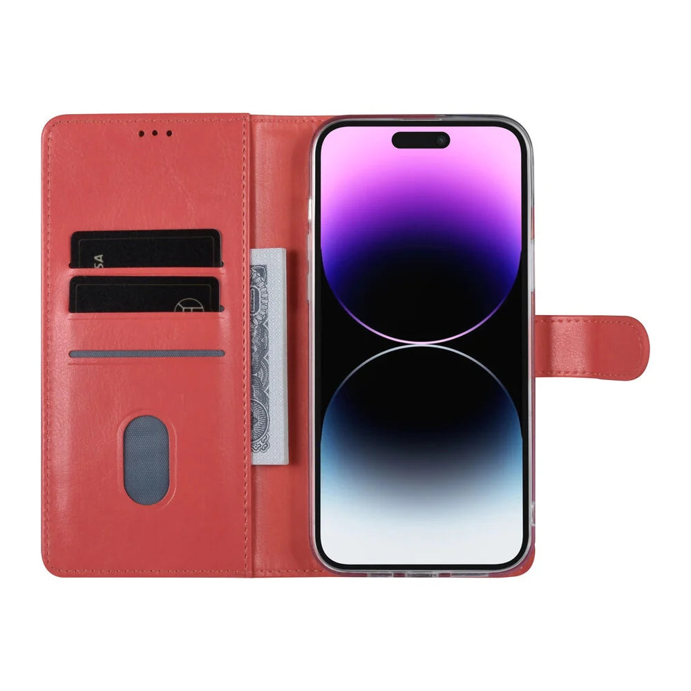 UNIQ iPhone 14 Pro Max Plånboksfodral - Korallrosa