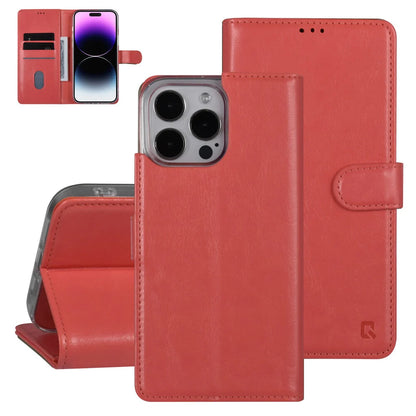 UNIQ iPhone 14 Pro Max Plånboksfodral - Korallrosa