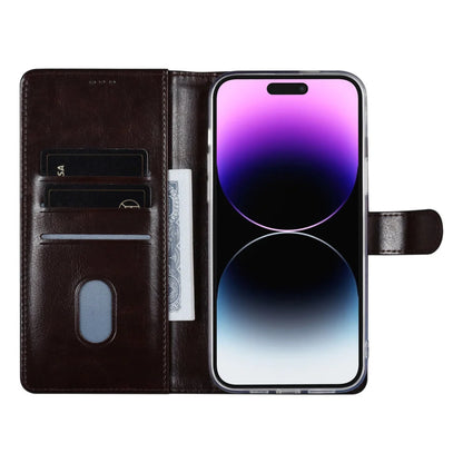 UNIQ iPhone 14 Pro Max Plånboksfodral - Mörkbrun