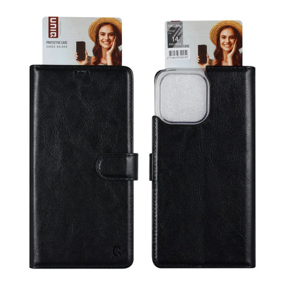 UNIQ iPhone 14 Pro Max Plånboksfodral - Svart