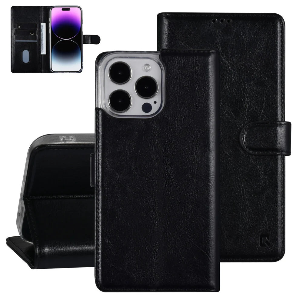 UNIQ iPhone 14 Pro Max Plånboksfodral - Svart
