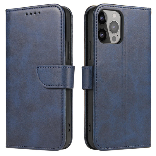 iPhone 15 Pro Max Plånboksfodral - Mörkblå