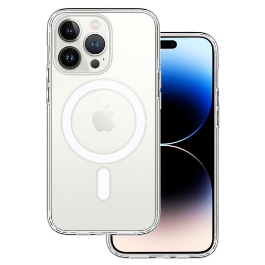iPhone 15 Pro Max Skal - Transparent MagSafe-kompatibelt