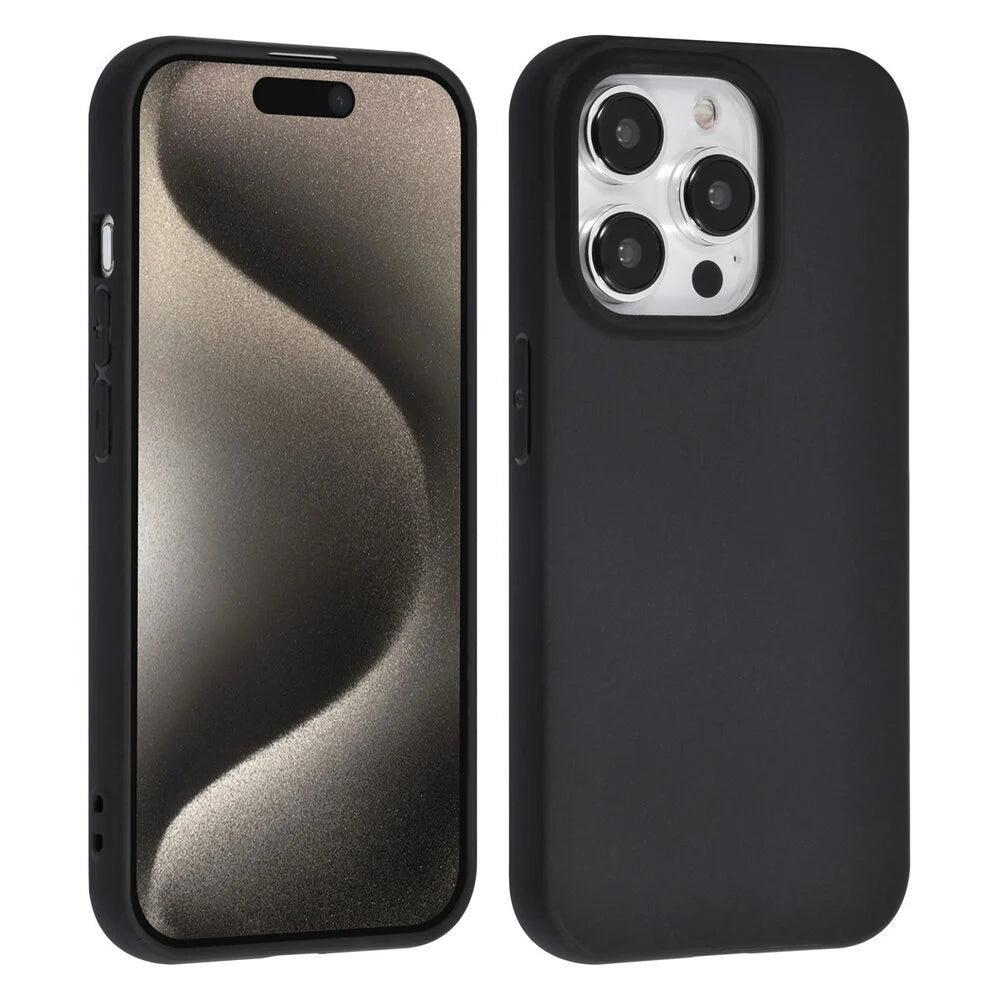 iPhone 15 Pro Skal - Matt Svart