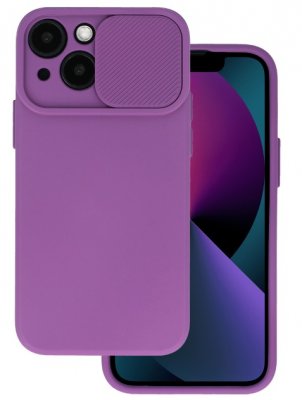 iPhone 15 Skal - Lila Med Linsskydd
