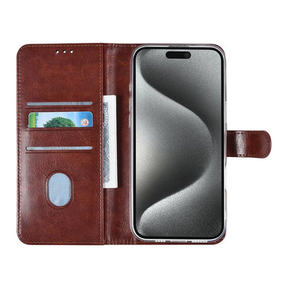 TUNIQ iPhone 16 Pro Max Plånboksfodral - Brun