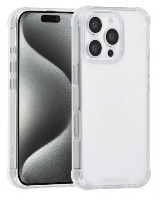 iPhone 16 Pro Max Skal Transparent Extra Stöttåligt
