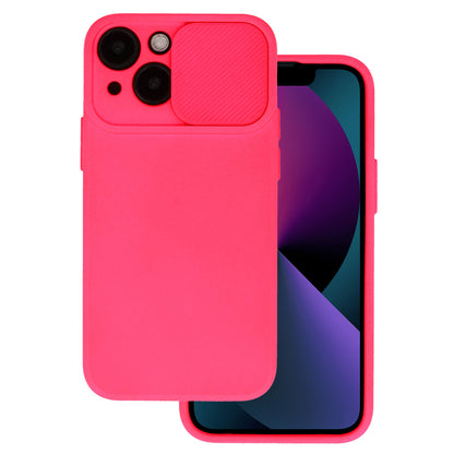 iPhone 16 Skal - Neon Rosa med Kameraskydd