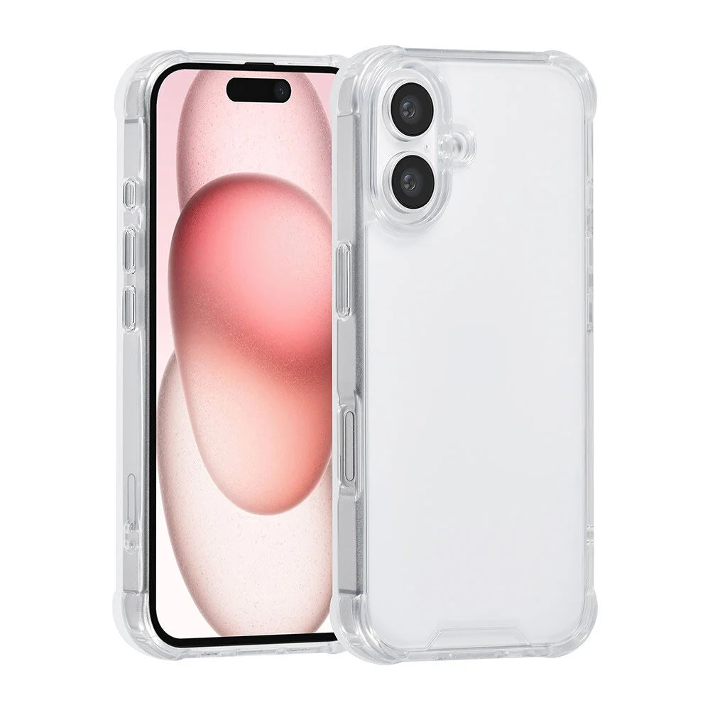 iPhone 16 Skal - Transparent Extra Stöttåligt