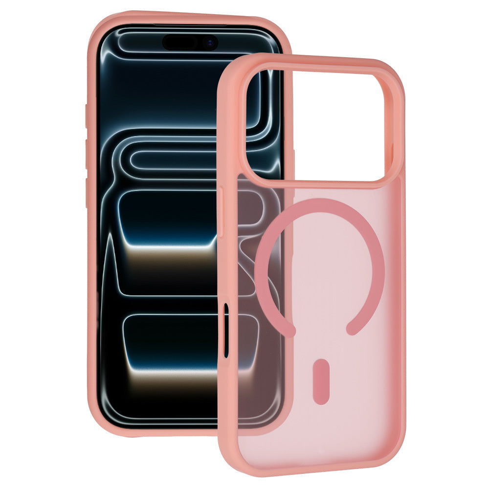 iPhone 17 Pro Max Skal - Ljusrosa MagSafe