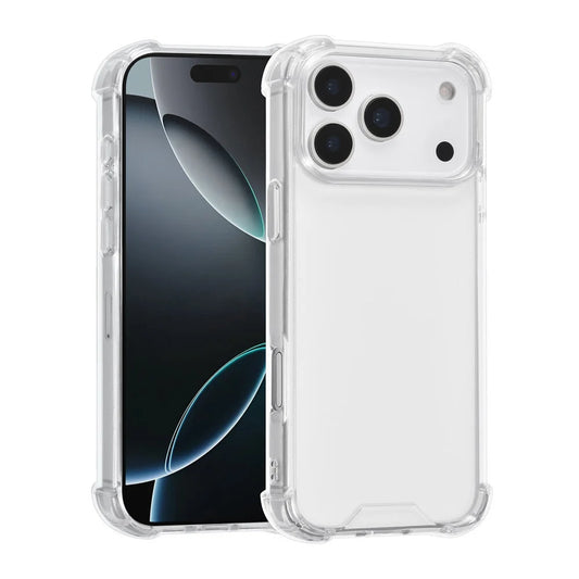 iPhone 17 Pro Max Skal - Transparent (Extra stöttåligt)