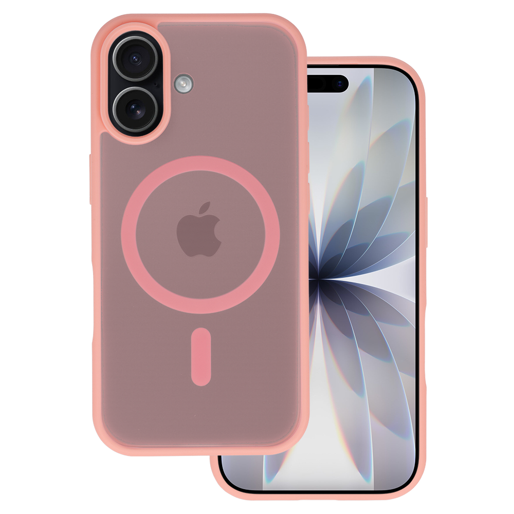 iPhone 17 Skal - Ljusrosa MagSafe