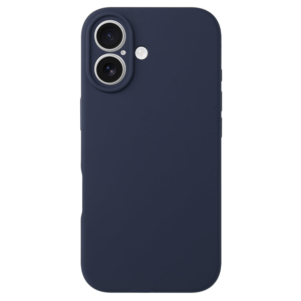 iPhone 17 Skal - Mörkblå Silikon