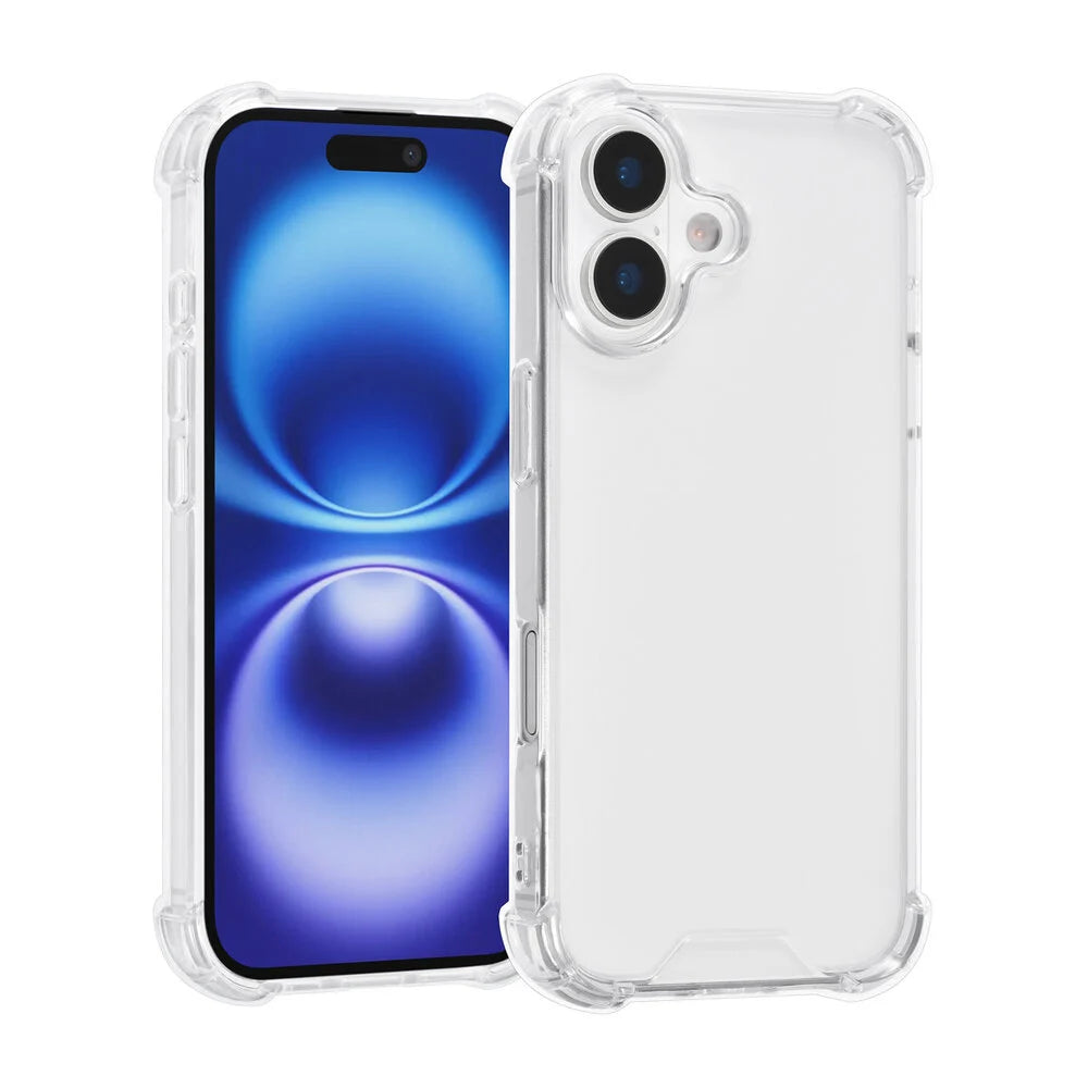 iPhone 17 Skal - Transparent (Extra stöttåligt)