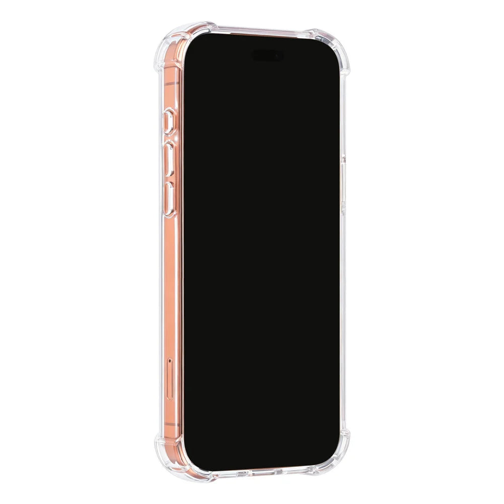 iPhone 18 Pro Max Skal - Transparent (Extra stöttåligt)