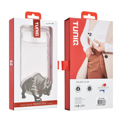 iPhone Air Skal - Transparent (Extra stöttåligt)