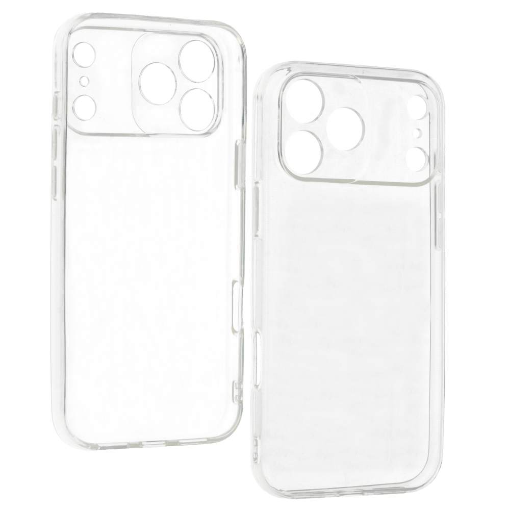 iPhone 17 Pro Max Mobilskal - Transparent