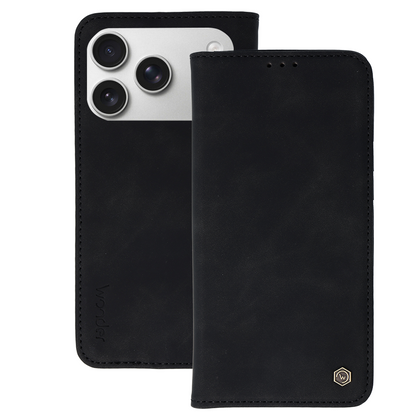 iPhone 17 Pro Max Plånboksfodral – Wonder Svart