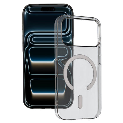iPhone 17 Pro Max Transparent MagSafe-skal - Grå