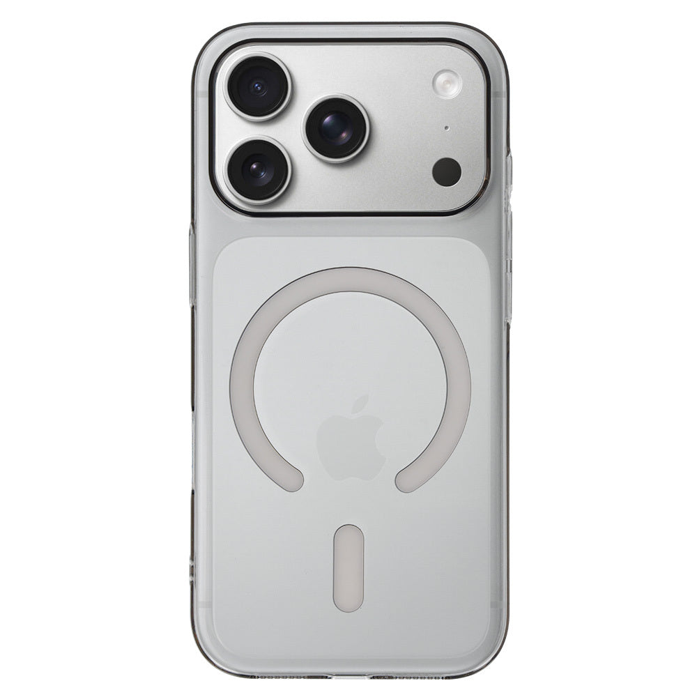 iPhone 17 Pro Max Transparent MagSafe-skal - Grå