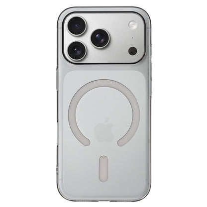 iPhone 17 Pro Max Transparent MagSafe-skal - Grå