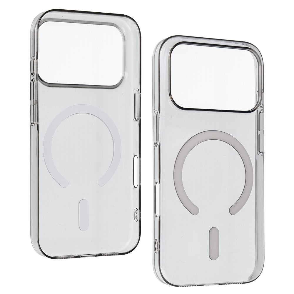 iPhone 17 Pro Max Transparent MagSafe-skal - Grå