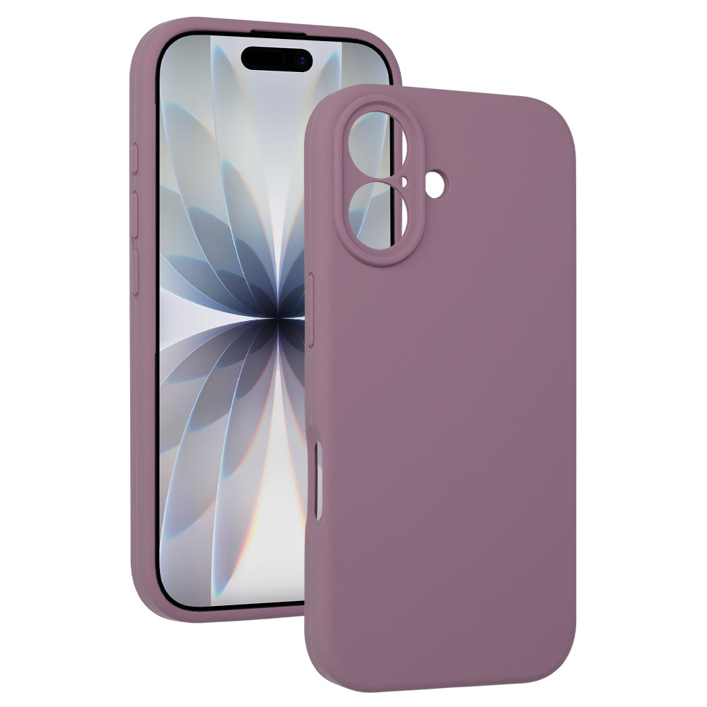 iPhone 17 Silikonskal – Lila