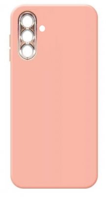 Samsung Galaxy A13 5G Silikon Skal Rosa Golden Lens