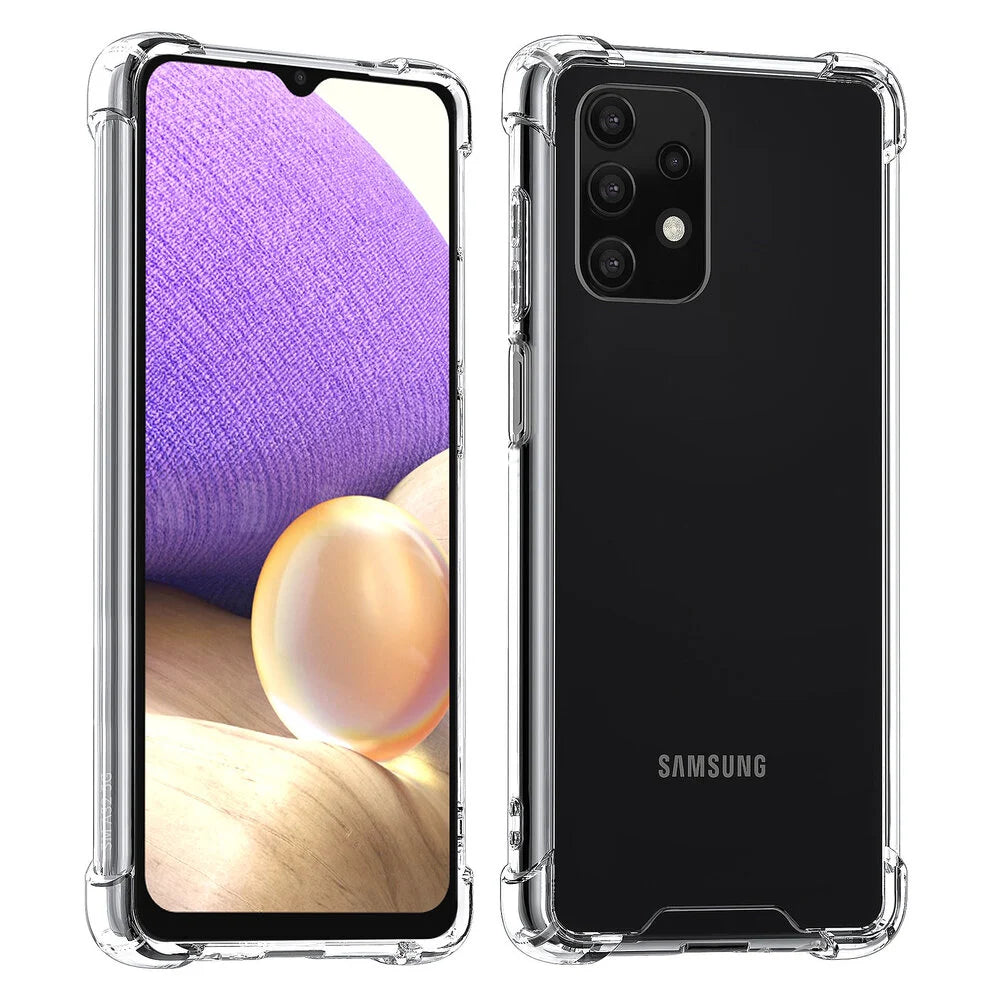 Samsung Galaxy A32 5G Skal - Transparent (Extra stöttåligt)