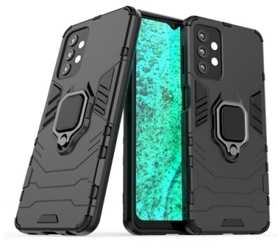 Samsung Galaxy A32 5G Skal Svart Med Ring