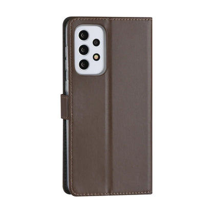 Samsung Galaxy A33 5G Plånboksfodral - Brun
