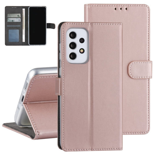 Samsung Galaxy A33 5G Plånboksfodral - Rosé