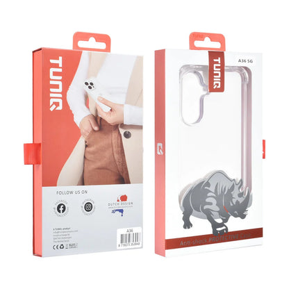 Samsung Galaxy A36 Skal - Transparent (Extra stöttåligt)