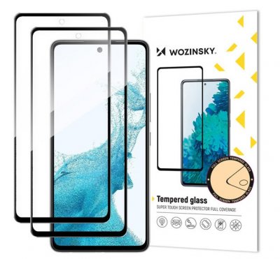 Skärmskydd Samsung Galaxy A33 5G Härdat Glas Full Cover 2-PACK