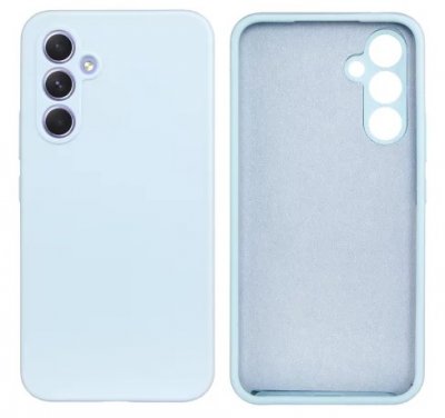 Samsung Galaxy A54 5G Silikon Skal Ljusblå