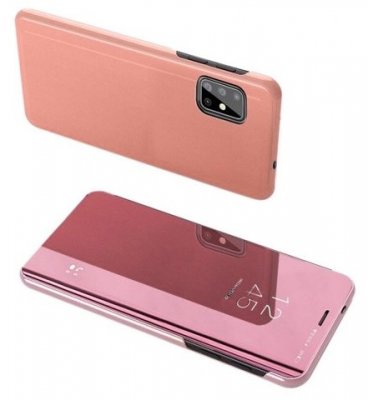Fodral View Cover Samsung Galaxy A72 Rosa