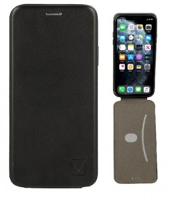 Samsung Galaxy S20 Ultra Flip Cover Svart Vertikal