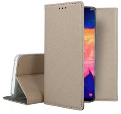 Flip Cover Fodral Samsung Galaxy S21+ (S21 plus) Guldfärgat