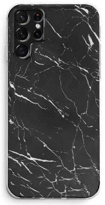 Samsung Galaxy S22 ULTRA Skal Marmor Svart