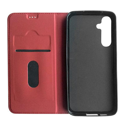 Samsung Galaxy S23 FE Plånboksfodral - Ekoläder Röd