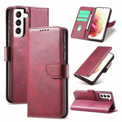 Samsung Galaxy S25 Plånboksfodral - Röd