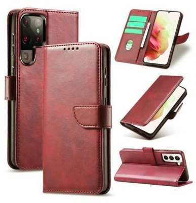 Samsung Galaxy S25 Ultra Plånboksfodral - Röd