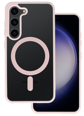 Samsung Galaxy S24 FE Qi kompatibelt Skal Transparent / Rosa
