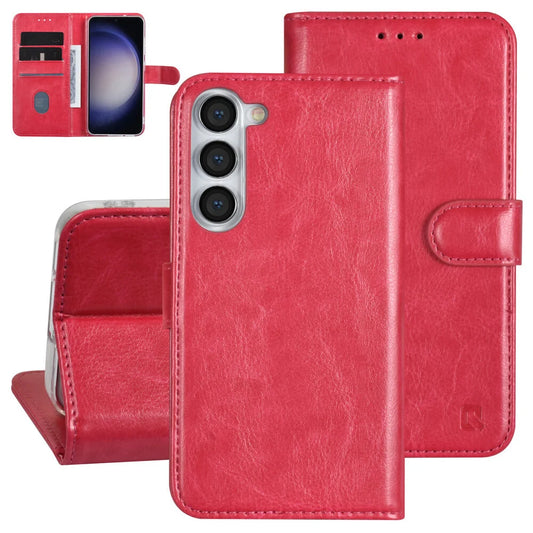 UNIQ Samsung Galaxy S24 Plus Plånboksfodral - Mörkrosa
