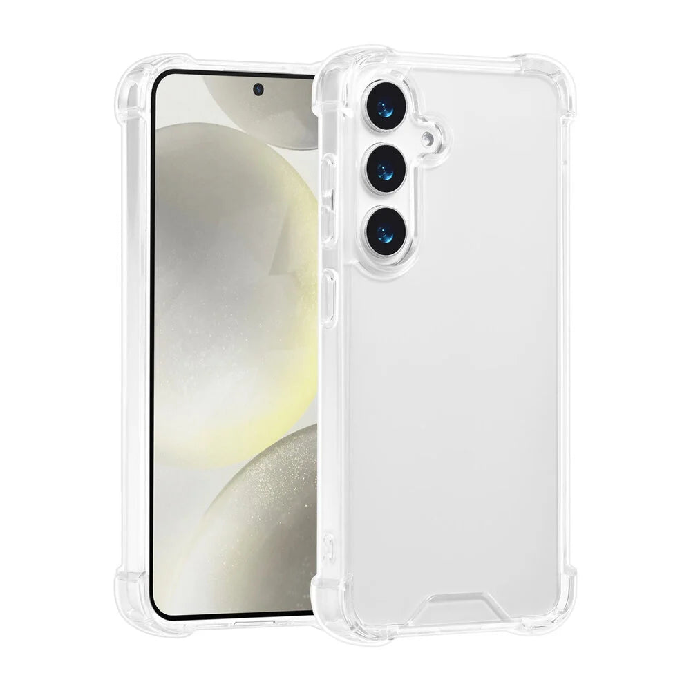 Samsung Galaxy S25 Skal Transparent - Extra Stöttåligt