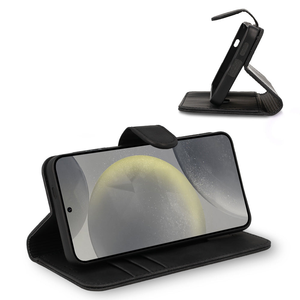 Samsung Galaxy S25 Edge Plånboksfodral – Wonder Svart