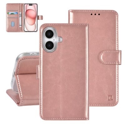 TUNIQ iPhone 16 Plus Fodral Roséfärgat